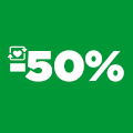 -50% atrinktiems maisto papildams