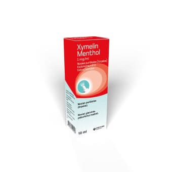 XYMELIN MENTHOL nosies purškalas, 1 mg / ml, 10 ml, nosies purškalas (tirpalas), N1