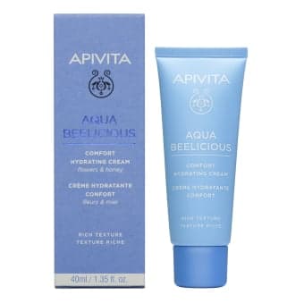 APIVITA veido kremas AQUA BEELICIOUS COMFORT, 40 ml