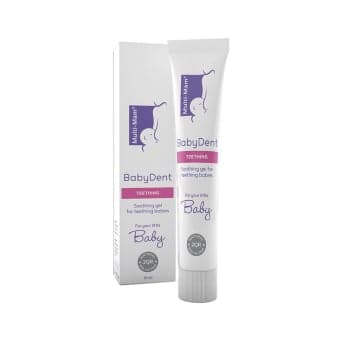 MULTI-MAM gelis dygstantiems dantukams BABYDENT, 15 ml