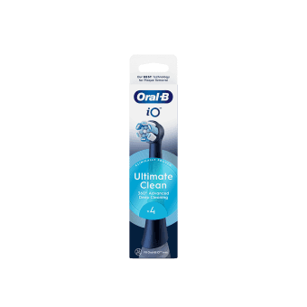 Elektrinio dantų šepetėlio galvutės ORAL-B iO Ultimate Clean, Black, 4 vnt., 4 vnt.