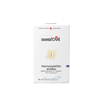 SWISS'OVIT probiotikai HARMONYBIOTIC, 30 kapsulių