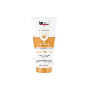 EUCERIN gelis-kremas kūnui OIL CONTROL DRY TOUCH, SPF 50+, 200 ml