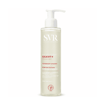 SVR CICAVIT+ GEL MOUSSANT prausiklis sudirgusiai ir pažeistai odai, 200 ml