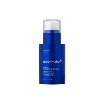 MEDICUBE veido serumas ONE DAY EXOSOME SHOT PORE AMPOULE 7500, 30 ml
