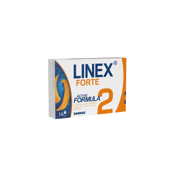 LINEX FORTE, 14 kietosios kapsulės