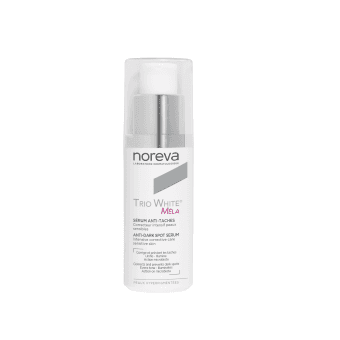 NOREVA  serumas pigmentuotai odai TRIO WHITE MÉLA, 30 ml