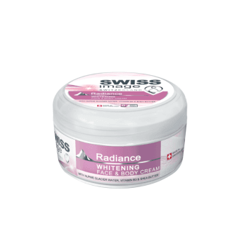 SWISS IMAGE skaistinantis ir šviesinantis veido ir kūno kremas BODY CARE, 200 ml