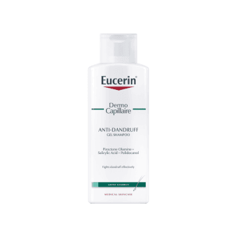 EUCERIN gelinis šampūnas nuo riebių pleiskanų DERMO CAPILLAIRE, 250 ml