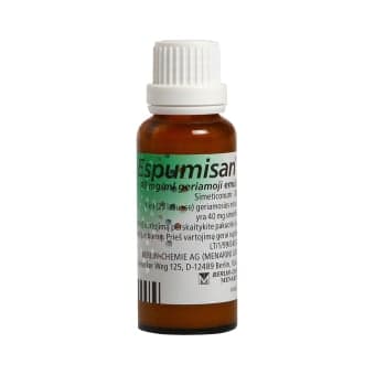 Espumisan L 40 mg/ml geriamieji lašai (emulsija)  30ml, geriamoji emulsija, N1