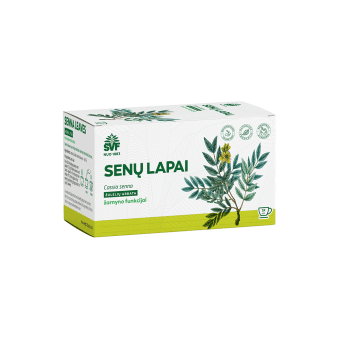 ŠVF žolelių arbata SENŲ LAPAI, 24 vnt., 1.5 g