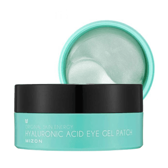 MIZON hidrogelio paakių pagalvėlės su hialurono rūgštimi HYALURONIC ACID EYE GEL PATCH, 60 vnt.