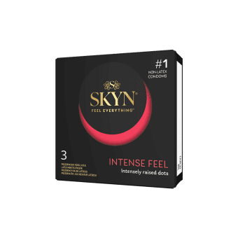 LIFESTYLES prezervatyvai SKYN INTENSE FEEL, 3 vnt.