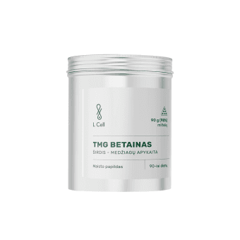 L CELL TMG Betainas, milteliai, 90 g