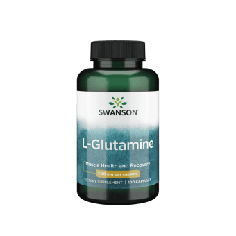 L-GLUTAMINAS 500 MG, 100 kapsulių