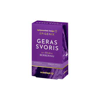 EPIGENIX Geras svoris, 30 kapsulių