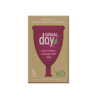 GENIAL DAY menstruacinė taurelė, S dydis, 1 vnt.