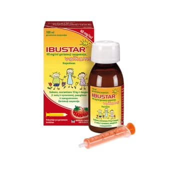 IBUSTAR 40mg/ml, 100 ml ir geriamasis švirkštas, geriamoji suspensija, N1