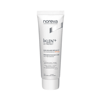 NOREVA kremas nuo saulės pigmentuotai, senstančiai odai  IKLEN+, SPF 50+, 30 ml