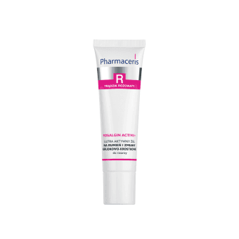 PHARMACERIS R veido gelis raustančiai odai ROSALGIN ACTIVE+, 30 ml