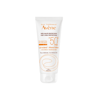 EAU THERMALE AVENE apsauginė emulsija nuo saulės su mineraliniais filtrais SUN, SPF 50+, 100 ml