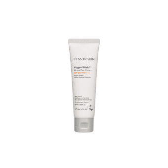 HOLIKA HOLIKA apsauginis kremas nuo saulės LESS ON SKIN VEGAN SHIELD MINERAL SUN CREAM, SPF 50+, 50 ml