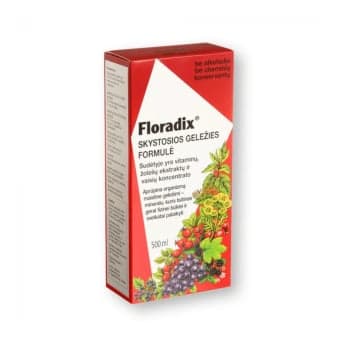 FLORADIX skystosios geležies formulė, 500 ml