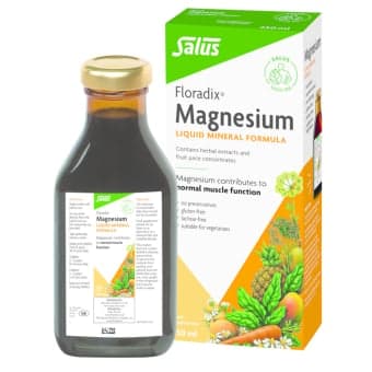 FLORADIX MAGNESIUM skysta magnio formulė, 250 ml+matavimo indelis