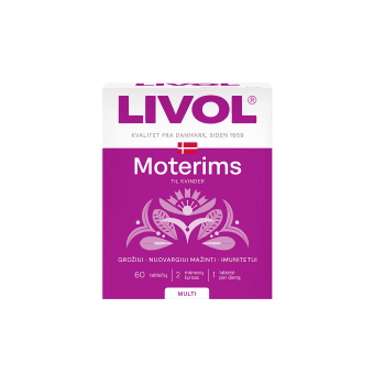 LIVOL MULTI MOTERIMS, 60 tablečių