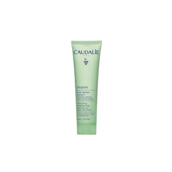 CAUDALIE veido kremas blizgėti linkusiai odai VINOPURE MOISTURIZING MATTIFYING FLUID, 60 ml