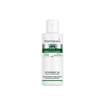 PHARMACERIS šampūnas riebiai, pleiskanojančiai ir sudirgusiai odai DS, OCTOPIROX, 125 ml