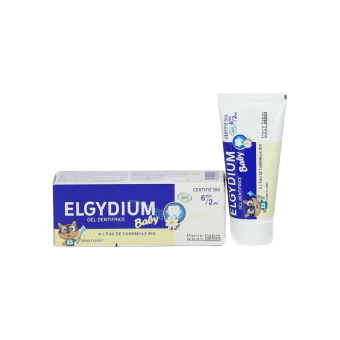 ELGYDIUM dantų pasta gelis vaikams BABY BIO, nuo 6 mėn, 30 ml