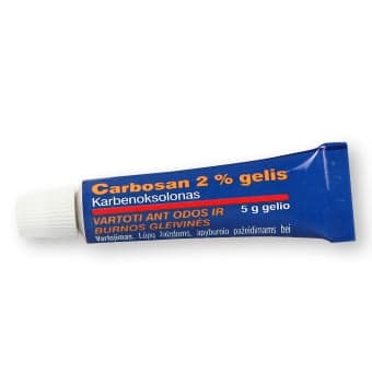 CARBOSAN, 5 g, Gelis, N1