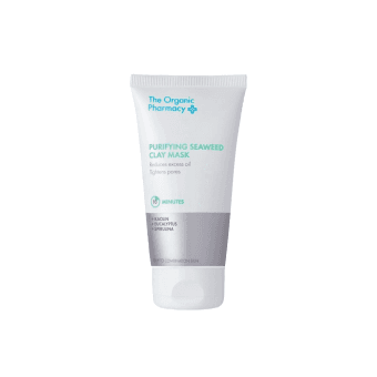 THE ORGANIC PHARMACY jūros dumblių ir molio veido kaukė PURIFYING SEAWEED CLAY MASK, 60 ml
