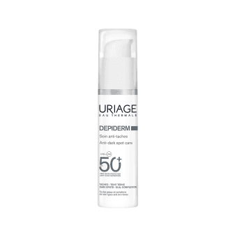 URIAGE, kremas nuo pigmentinių dėmių, SPF50+, DEPIDERM, 30 ml