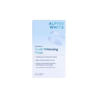 ALPINE WHITE, Sensitive Dantų balinimo juostelės jautriems dantims, 7vnt, 7 vnt.