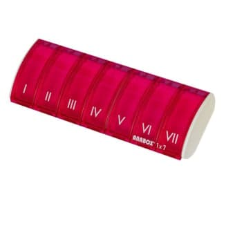 ANABOX savaitės dėžutė vaistams, 1 vnt.