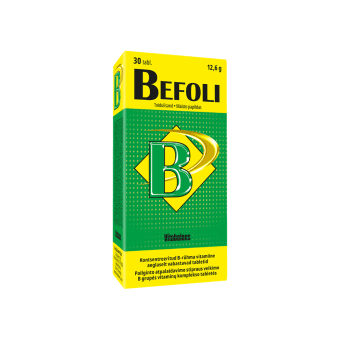 BEFOLI, 30 tablečių