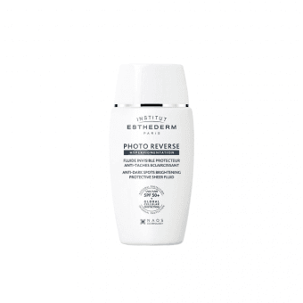 INSTITUT ESTHEDERM PARIS, labai aukštos apsaugos fluidas veidui nuo saulės ir pigmentinių dėmių, PHOTO REVERSE SPF50+ , 40 ml, 40 ml