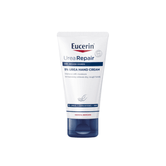 EUCERIN rankų kremas sausai odai su 5% šlapalo UREA REPAIR, 75 ml