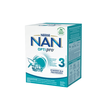 NESTLE pieno mišinys NAN OPTIPRO 3, nuo 1 m., 650 g