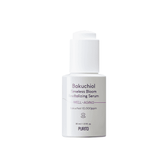 PURITO serumas su bakučioliu BAKUCHIOL TIMELESS BLOOM REVITALIZING SERUM, 30 ml