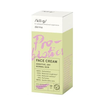 KILIG DERMA veido kremas jautriai odai, bekvapis, 50 ml