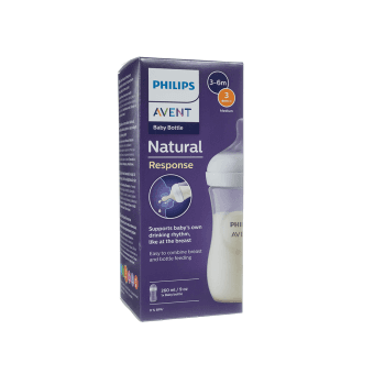 PHILIPS AVENT buteliukas NATURAL RESPONSE 260 ml, SCY903/01, 260 ml