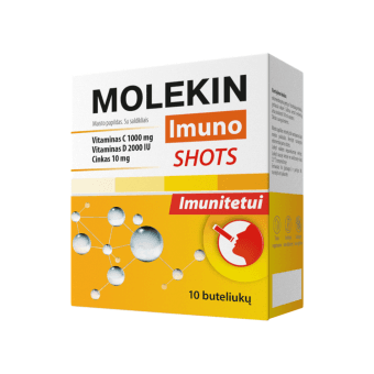 MOLEKIN IMUNO SHOTS, 10 buteliukų