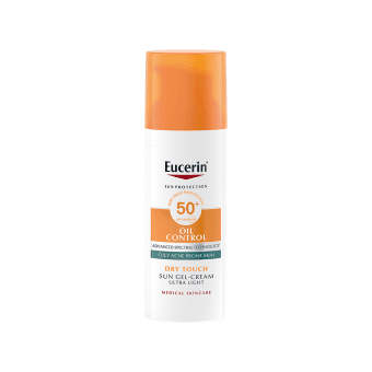 EUCERIN gelis-kremas veidui  SUN OIL CONTROL SPF 50+, 50 ml