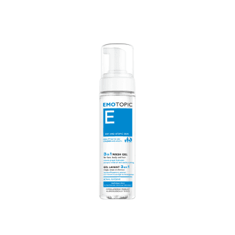 PHARMACERIS Emotopic, valomosios putos veidui, kūnui ir plaukams, 200 ml