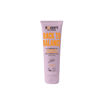 NOUGHTY balansuojantis šampūnas riebiai galvos odai su arbatmedžiu ir provitaminu B5 BACK TO BALANCE, 2500 ml