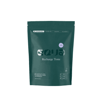 EQUA elektrolitų gėrimo milteliai RECHARGE TONIC-WILD BLUEBERRIES, 90 g
