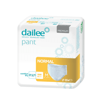 DAILEE PANT sauskelnės kelnaitės PREMIUM NORMAL M, 15 vnt.